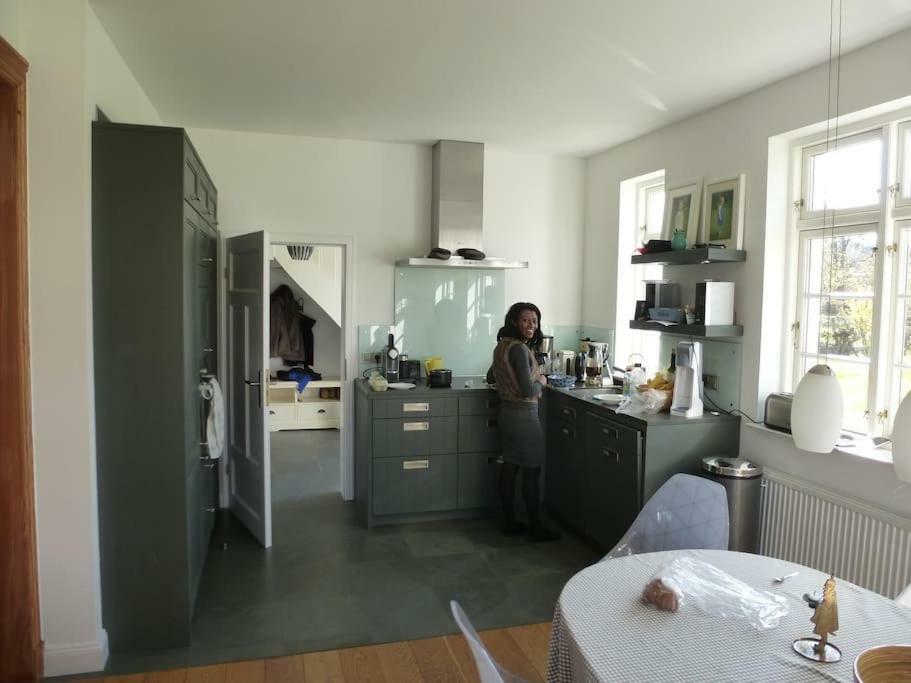 Traumhaftes Luxus-Ferienhaus Warnkenhagen  Eksteriør bilde